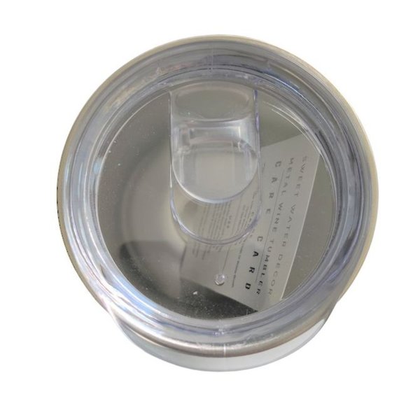 NWOT - Sweet Water Decor Because Life Wine Tumbler - Picture 4 of 7